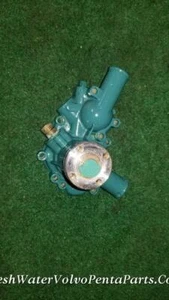 Volvo Penta Diesel 2030 Circulating water pump p/n 3580363 with thermostat housi - Bild 1 von 11