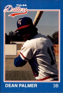 1989 Tulsa Drillers Grand Slam #19 Dean Palmer Tallahassee Florida Baseball Card