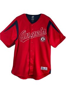 Vintage Los Angeles Angels MLB Dynasty Official Embroidered Jersey Men's Size M