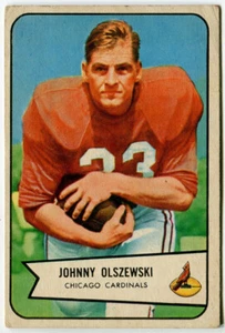 1954 Bowman #117 Johnny Olszewski Chicago Cardinals - Picture 1 of 2