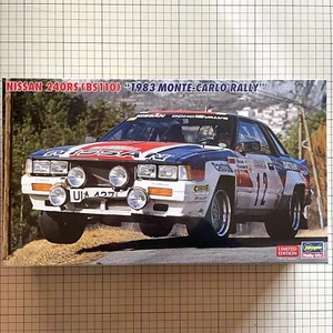 Hasegawa 1/24 Nissan 240RS (BS110) 1983 Monte Carlo Rally Model Kit 20727 - Picture 1 of 24