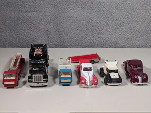 Franklin 1:32 Peterbilt 379, 1940 Ford Coupe Deluxe 1:24, Vintage Tonka Truck - Picture 1 of 17