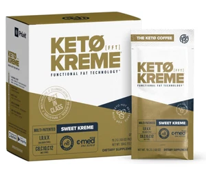Pruvit Keto Sweet Kreme 5,10 & 20 Packets Flavor Dietary Supplement Exp: 10/2024
