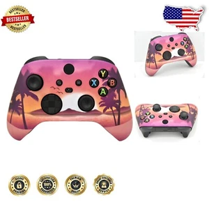 Wireless Custom Controller Compatible with PC & Xbox - Tropical Paradise Design - Picture 1 of 4