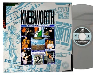 LED ZEP (PLANT) + PINK FLOYD+VA *VG+* "KNEBWORTH 1990" JAPANESE PRESS LASERDISC - Imagen 1 de 8