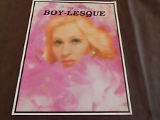 Kenny Kerr's Boy-Lesque cross dressing drag queen 1970s program Las Vegas