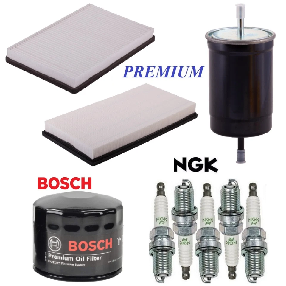 Kit de puesta a punto de cabina aire aceite filtros combustible bujías para VOLVO V70 1999 Foto 1 de 1