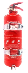 racingparts.cc® Extincteur à main Motorsport, 2 kg poudre acier, extincteur à main - Photo 1/1