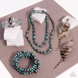 Paparazzi -Accessories Jewelry-Set Of 4Pces, August Fashion-Fix 2024. - Picture 1 of 24