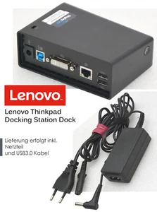LENOVO DOCKING STATION PORT REPL. FÜR PANASONIC TOUGHPAD FZ-M1 USB + LAN DOC27NT - Picture 1 of 3