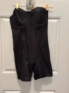 Miraclesuit Women's Extra Firm Tummy Control Black Size 42C Strapless #N4859 - Picture 1 of 6