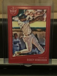 Diamond Kings 2019 Rickey Henderson Red Frame