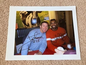 Jim Thome Jolbert Cabrera Signed Autographed 8.5x11 Photo Cleveland Indians - Picture 1 of 6