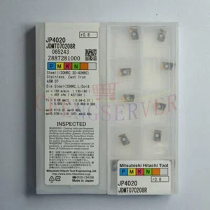 10PCS HITACHI JDMT070208R JP4020 CNC blade New - Picture 1 of 1