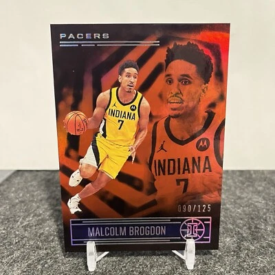 2020-21 Panini Illusions Trophy Collection Ruby /125 Malcolm Brogdon #136 Red - Image 1 of 2