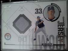 2008 Upper Deck #98-KM Series 1 Kevin Millwood Game Worn Jersey 2007 Season