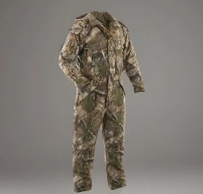 Guide Gear Insulated Water Resistant Hunting Coveralls with Hood Men’s Sz Large - Image 1 of 4