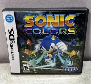 Sonic Colors Nintendo DS Complete Authentic CIB Tested - Picture 1 of 4