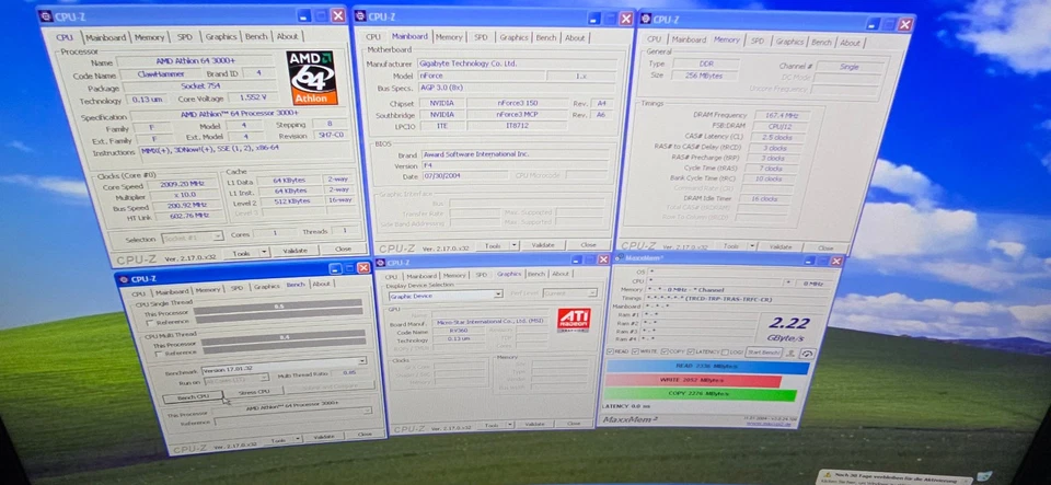 Windows-XP Satz: AMD Athlon 64 3000+ RAM HDD - Bild 1 von 4