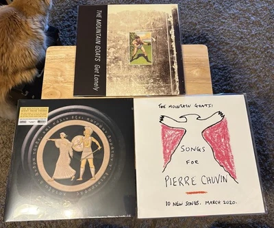 THE MOUNTAIN GOATS Vinyl Lot Jenny From Thebes (Peaches & Cream) Pierre Chuvin Foto 1 de 4