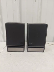 PAAR Bose Model 141 Stereo Regallautsprecher schwarz getestet funktioniert #2693 - Bild 1 von 11