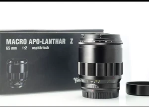 Voigtlander 65mm f2 Macro Apo-Lanthar Aspherical Lens for Nikon Z Mount Cameras - Picture 1 of 3