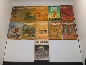 Vintage Edgar Rice Burroughs komplette Marsserie 11 Bücher - 3 Verlage SIEHE DES - Bild 1 von 15