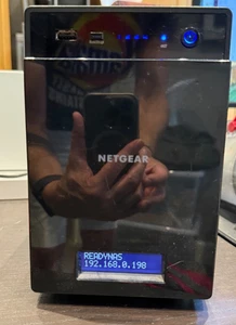 ++ 10TB ++ Netgear READYNAS RN10400 4 Bay NAS 10TB Storage Enclosure with PSU - Picture 1 of 10