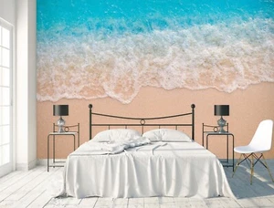 Papel pintado 3D Ocean Waves R1235 mural autoadhesivo extraíble Kay - Imagen 1 de 11