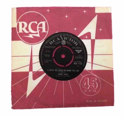 A415, Little Bit Later On Down The Line, Bobby Bare, Rare 7"Single, Ex Condition - Image 1 of 4