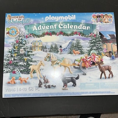 Playmobil 71345 Caballos De Cascada Navidad Trineo Adviento Calendario NUEVO PRECINTADO Foto 1 de 4