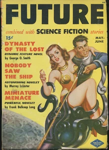FUTURE SCIENCE FICTION May-June 1950 1st issue Bergy Cover - Picture 1 of 3