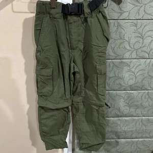 Boy Scouts America Switchbacks Convertible Cargo Pants/Shorts Youth Extra Small - Picture 1 of 8