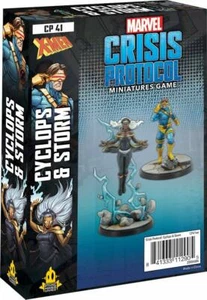 Marvel Crisis Protocol Miniatures Game Cyclops & Storm - Picture 1 of 1