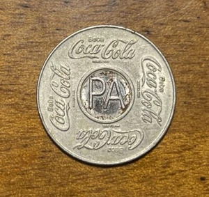 GETTONE PUBBLICITÀ - TOKEN COCA COLA BRASILE PORTO ALEGRE PA 🇧🇷 - Picture 1 of 2