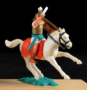 Timpo Mounted Roman - White Crest - 54mm toy soldier - horses vary - Picture 1 of 1