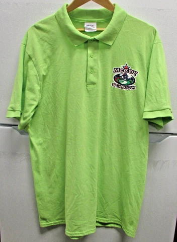 Pawsox Pawtucket Red Sox Green 3 Button Polo McCoy Stadium Shirts 2XL New Cover