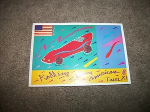 Vintage Rolling Stones American Tour 81 1981 Promo Advertising Card - Picture 1 of 2