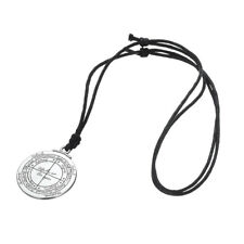 Retro Talisman Solomon Seal Pendant Protection Good Luck Wealth Amulet Necklace