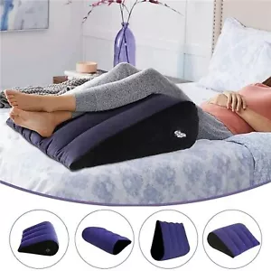 Inflatable Travel Multifunctional Body Pillow Lumbar Yoga Pillow for Support - Picture 1 of 6