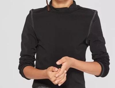 C9 Champion® Niño Pequeño (6-7) ~ Manga Larga ~ Negro Simulación ~ Duo Dry ~ Power Core Foto 1 de 4