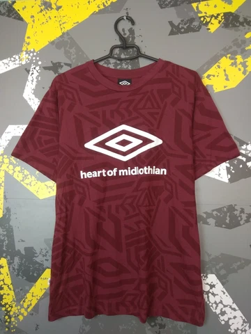 Heart Of Midlothian  Training Jersey Football Shirt Umbro Polyester Mens ig93 Cover