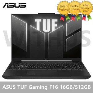 ASUS TUF Gaming F16 16" FX607JV-QT213 RTX4060 16GB/512GB i7-13650HX FreeDOS AI - Picture 1 of 4
