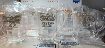 4 TAZAS - Taza Blizzcon 2019 World of Warcraft 15 aniversario Foto 1 de 3