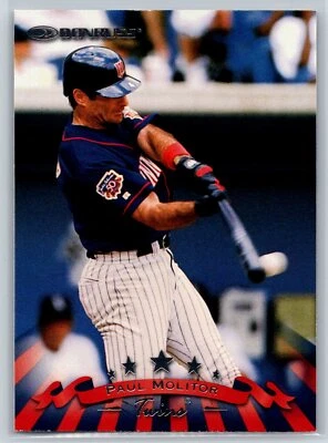 1998 Donruss Paul Molitor Minnesota Twins #1 - Image 1 of 2