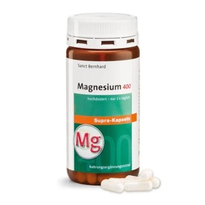 Magnesium 400mg-supra Kapseln | hochdosiert | Muskeln | 120 Stück 108,79€/kg - Bild 1 von 1
