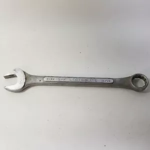 S-K SK Tools C-22 Combination Wrench 11/16'' SAE 12 Point Forged USA Lectrolite - Picture 1 of 17