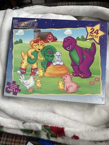Vintage Barney Puzzle - Picture 1 of 10