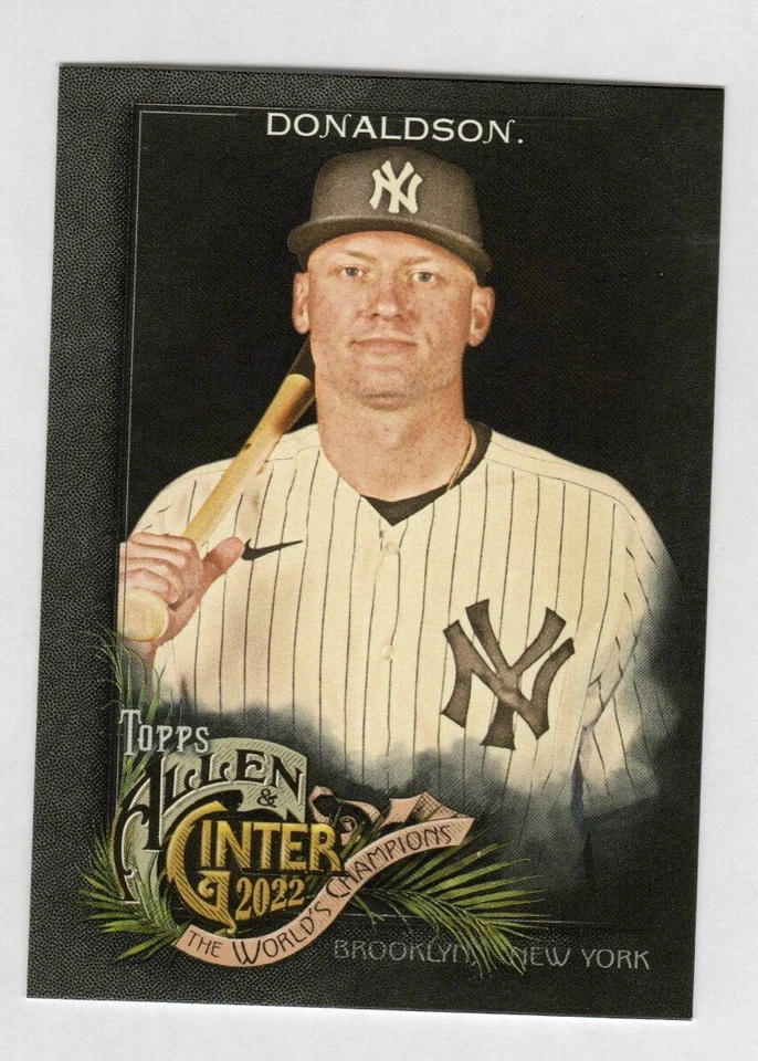 2022 Topps Allen & Ginter X Josh Donaldson #10 New York Yankees - Image 1 of 1