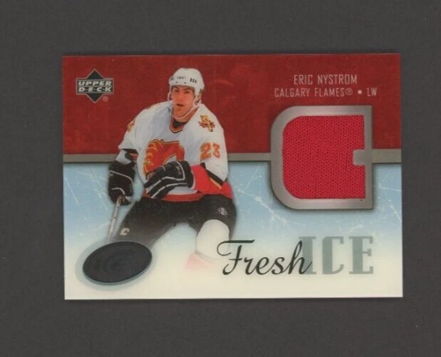 2005-06 Upper Deck Ice Fresh Ice Glass #FIEN Eric Nystrom - Image 1 of 1